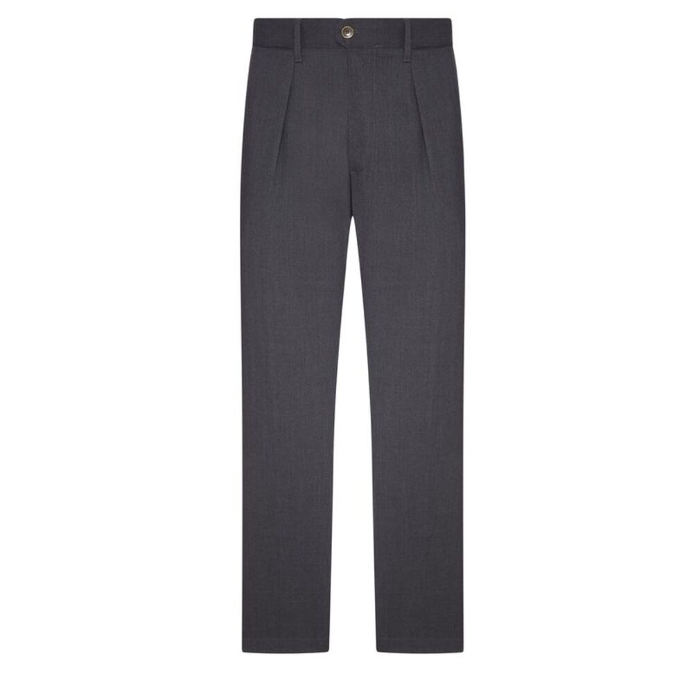 Incotex Men Straight-Leg Tailored Trousers With Side Adjusters